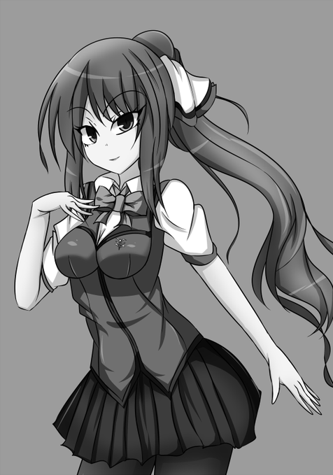 【Skeb進捗】美波(イグニス)の差分立ち絵もほぼ終わったし、後一枚絵描いて完成かなー 