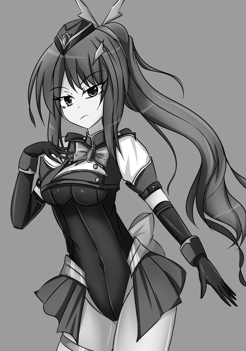 【Skeb進捗】美波(イグニス)の差分立ち絵もほぼ終わったし、後一枚絵描いて完成かなー 