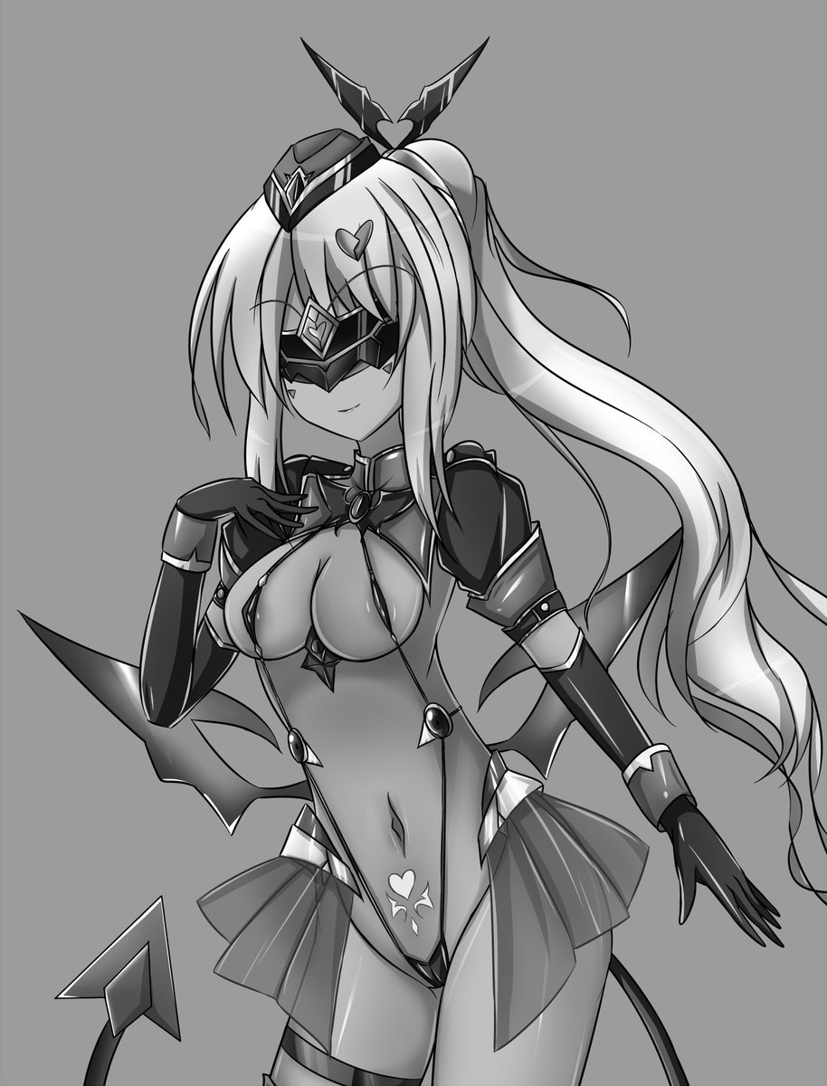 【Skeb進捗】美波(イグニス)の差分立ち絵もほぼ終わったし、後一枚絵描いて完成かなー 