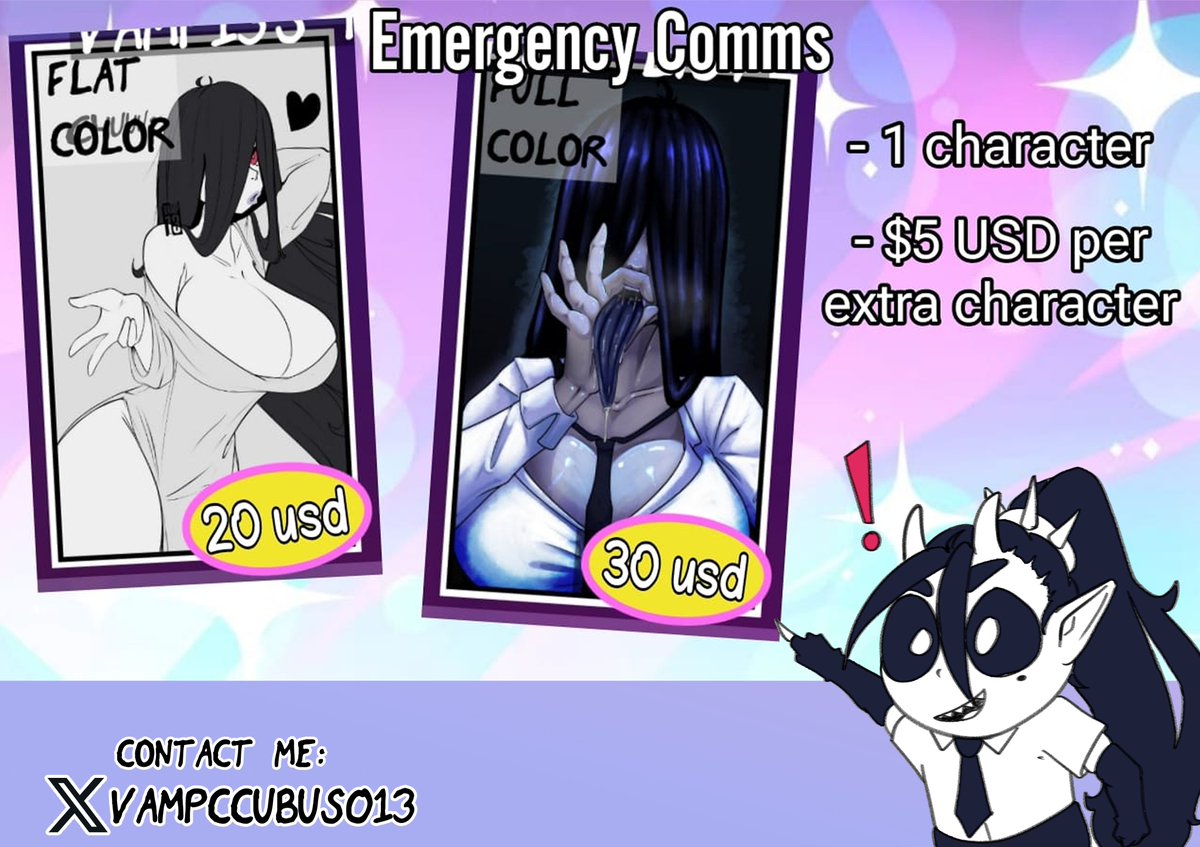 There are still commissions on offer