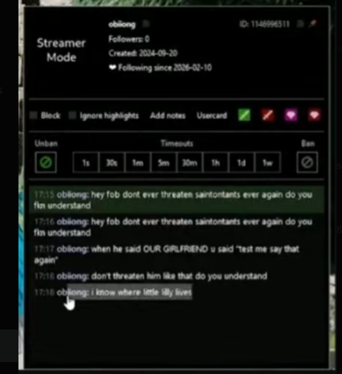 Cross ban this Person in All Gacha Chats they don't belong to a Community. They don't belong to <a href="/saintontas/">saintontas</a> Don't Spread that Misinformation.