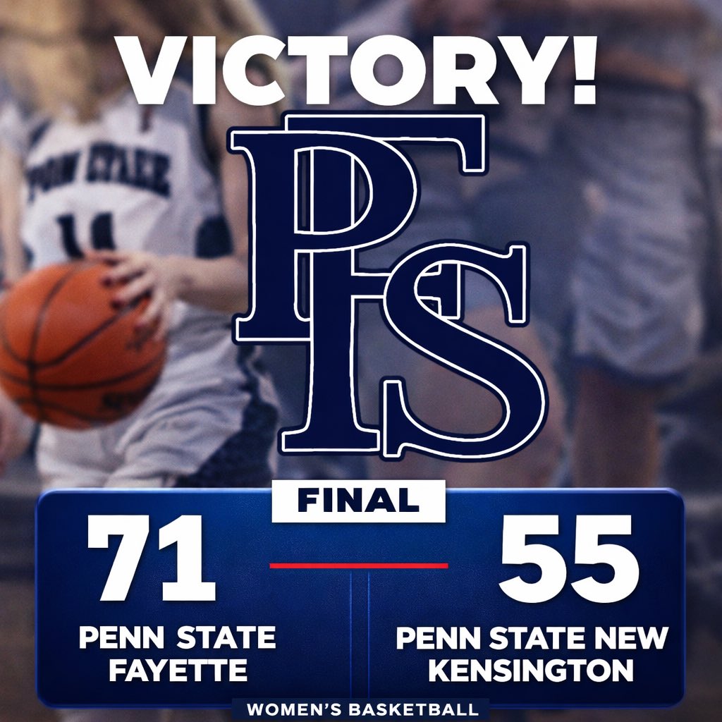Penn State Fayette Women’s Basketball tweet media