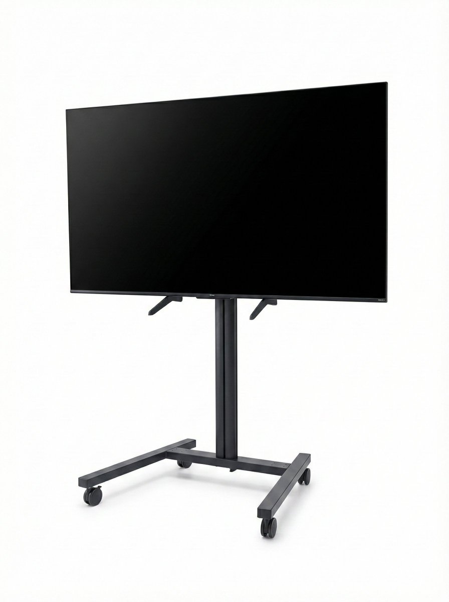 facebook.com/share/1C1bYQop…    Heavy-duty mobile TV stand on wheels.
Messages welcome for details, delivery, or pickup in Vancouver.
Great for offices, presentations, and home setups. $89