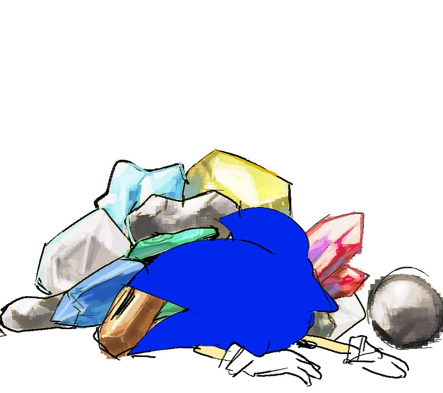 当我玩索尼克冲刺大冒险