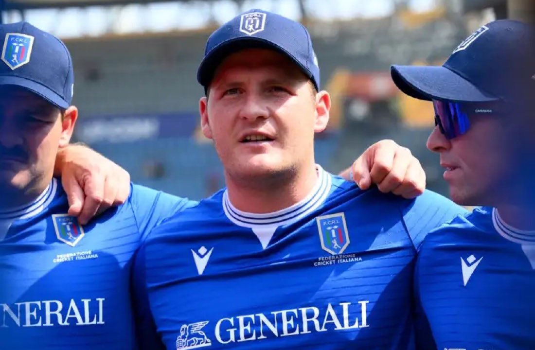 ITALY CAPTAIN HARRY MANENTI:

“There are 12 out of the 15 guys in our squad who have to work outside of cricket. We hope in a few years cricket grows big enough in Italy that we can play full-time”. 🇮🇹❤️
