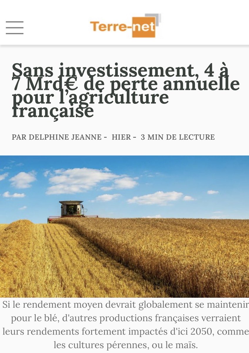 BegonThomas's tweet photo. RvP3️⃣articles du 13/02/26 ⤵️
✅#Sofiprotéol signe une année d'investissements record ✔️https://t.co/4NjXqNyEUu
✅Sans investissement, 4 à 7 Mrd€ de perte annuelle pour #agriculture française ✔️ https://t.co/Tmy4H1YWEh
✅Succès fou de #oeuf fait grimper les importations ✔️ https://t.co/uMAZm6nXFB