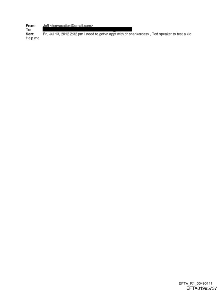🚨Over 15 years ago, Aditi Shankardass gave a Ted talk about EGG methods for testing for mental retardation.
Sultan Bin Sulayem and Jeffrey Epstein were desperately trying to locate her.
Think she dodged a bullet 😬