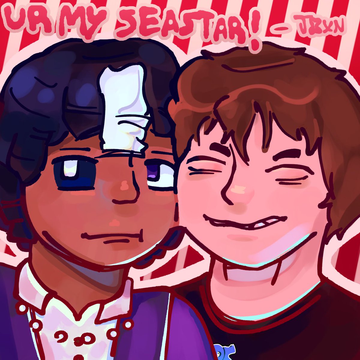 J8xnnn's tweet photo. happy valentines to those celebrating! whether its self love, familial love, friendships, your love will always matter !! 
#seastars https://t.co/QvPXBNsQ6x