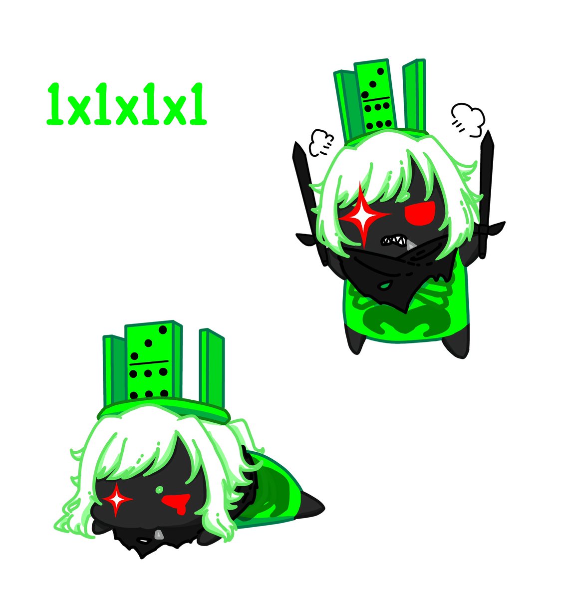 はるむぎ様リクエスト このキャラ可愛いね ルールわからんけど #roblox #forsaken #1x1x1x1