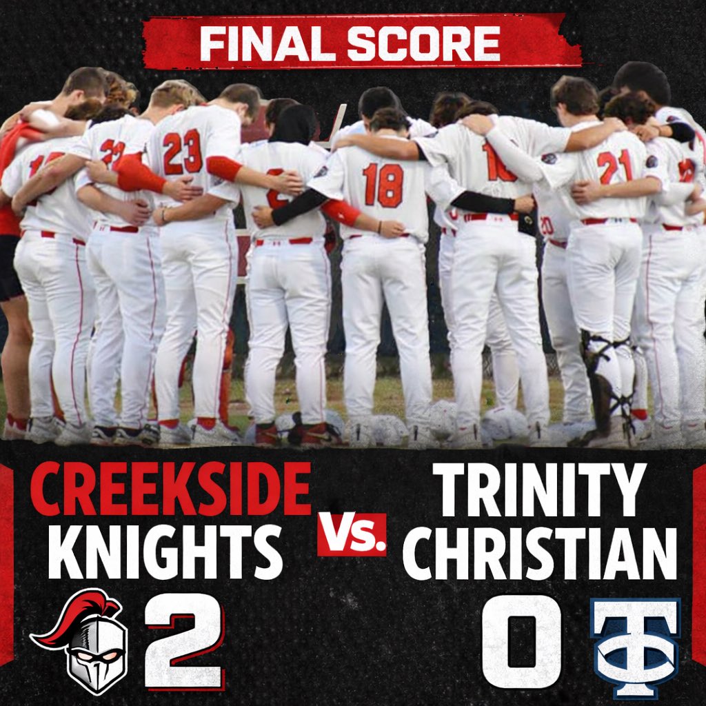 Creekside High School Baseball tweet media