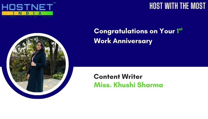 Congratulations on completing your first year with us, Khushi! 🎊
Your commitment and enthusiasm inspire everyone around you. Here’s to many more years of success and achievements! 💼🌸

#WorkAnniversary #1YearStrong #TeamSuccess #MilestoneMoment #KeepGrowing #Congratulations