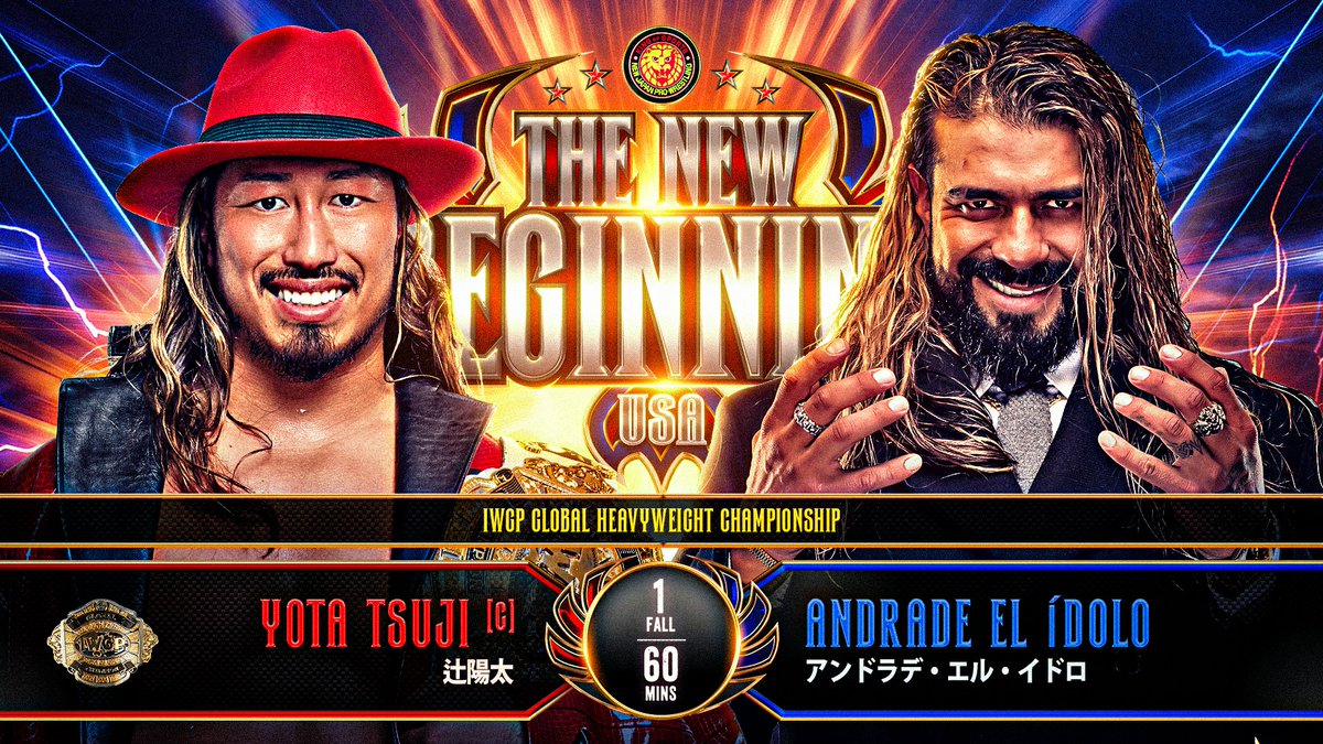 NJPWofAmerica's tweet photo. The New Beginning USA comes to @CUREarena February 27!

Be there live when the King of Sports returns to the U.S.!

Tickets on sale now: https://t.co/DY8ta1aV5O

PPV on @njpwworld: https://t.co/vGBx0GHX8O

#njpw #njnbgusa https://t.co/6KY5sJuMDw