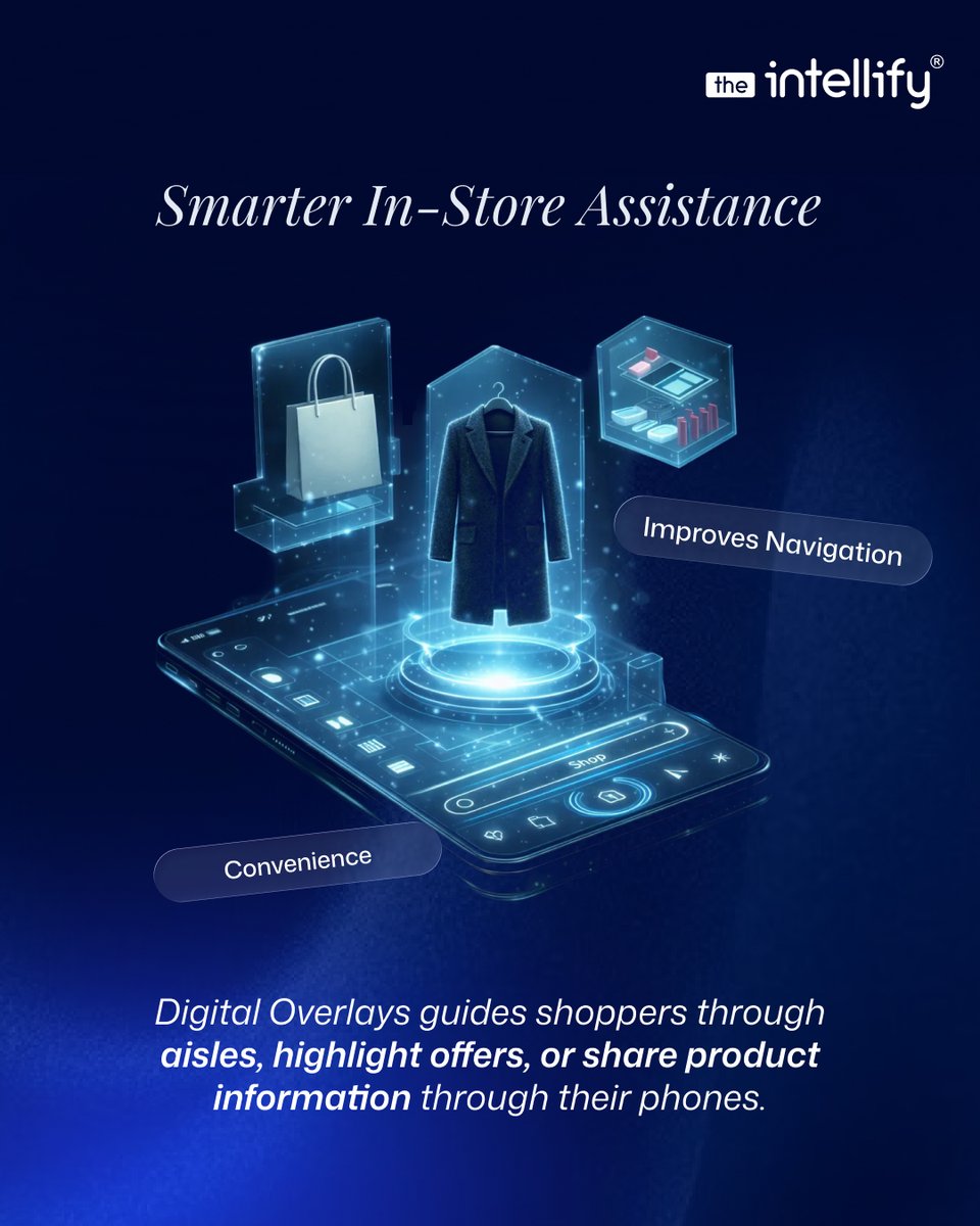 Retail, but make it Immersive.
Shopping is becoming an experience, not just a transaction.

#XR #RetailTech #CustomerExperience #TheIntellify