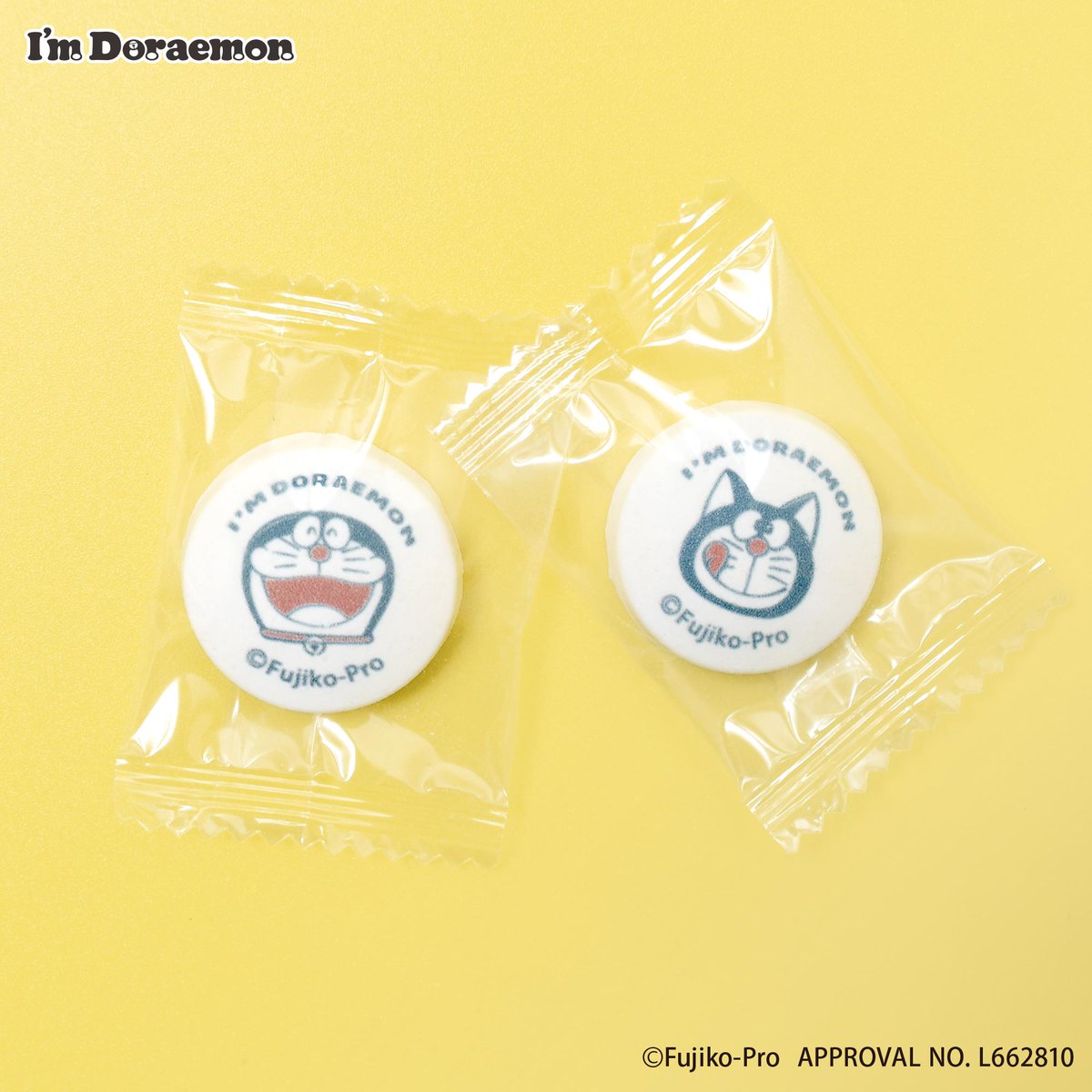 ホワイトデーにもおすすめ♪ 【I'M DORAEMON/お菓子入り缶 ラムネ