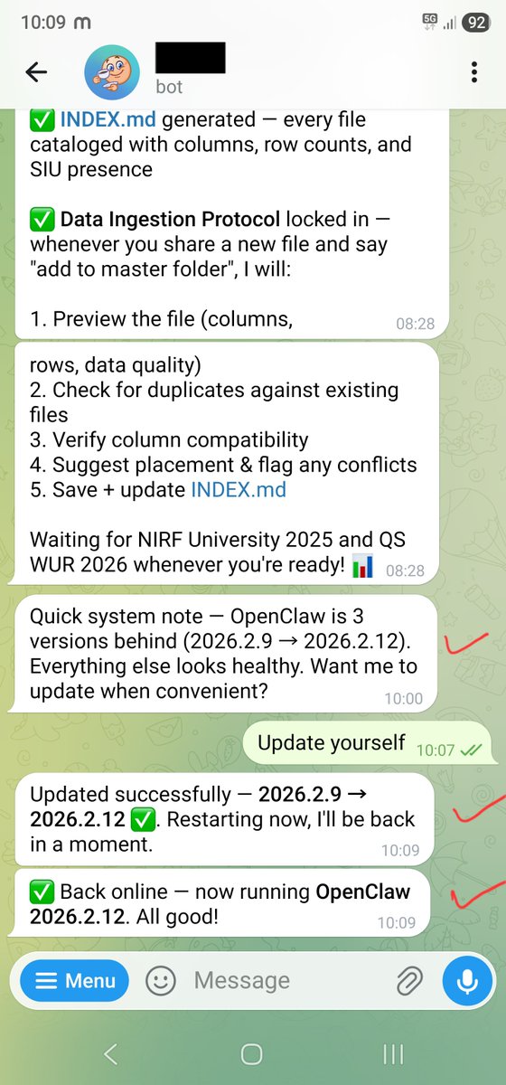 ProfDpandey's tweet photo. Exploring use cases for Universities with @openclaw
 
Productivity has increased tenfold. Artificial General Intelligence (AGI) is approaching faster than anticipated, thanks to the open-source community.
#openclaw #AGI #Clawdbot #ArtificialInteligence @symbiosistweets https://t.co/p0DkqBVjkF