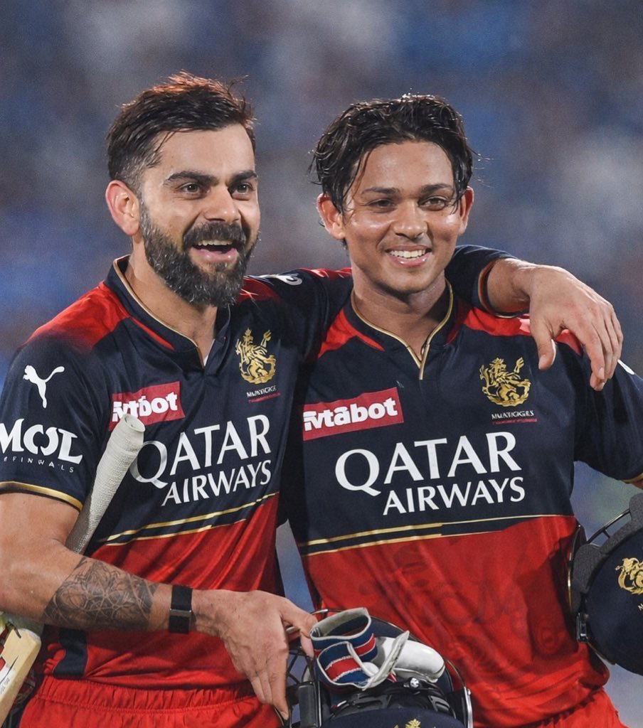 Yashasvi Jaiswal  to RCB in 2028 IPL HERE WE GO,

Noway he will stay in RR forever without captaincy..

New owners of RCB should do something, even they need one Face after Kohli retires…