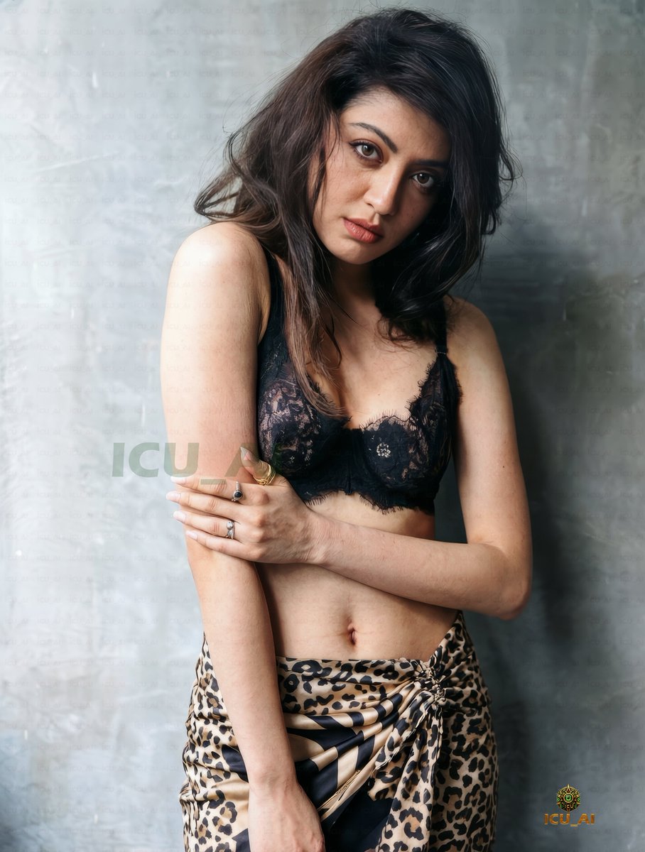 Pranita Subhash serves pure heat in black lace bralette and that wild leopard wrap – toned midriff glowing, tousled hair falling just right, and that intense, seductive gaze that stops time!
#PranitaSubhash