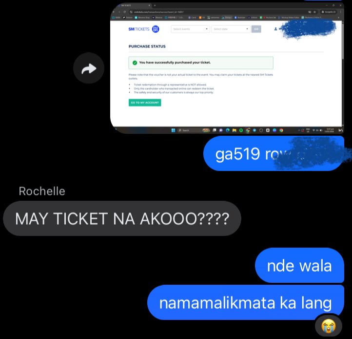 rinassists's tweet photo. secured tickets for txt’s fun meet 🫶 #rinassists https://t.co/4wgfR36LWK