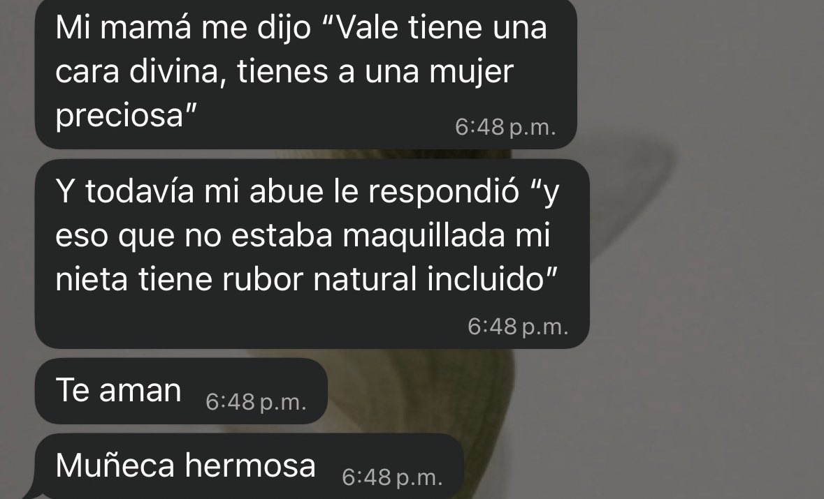 me derrito de amor cuando otra familia se expresa de mí tan bonito