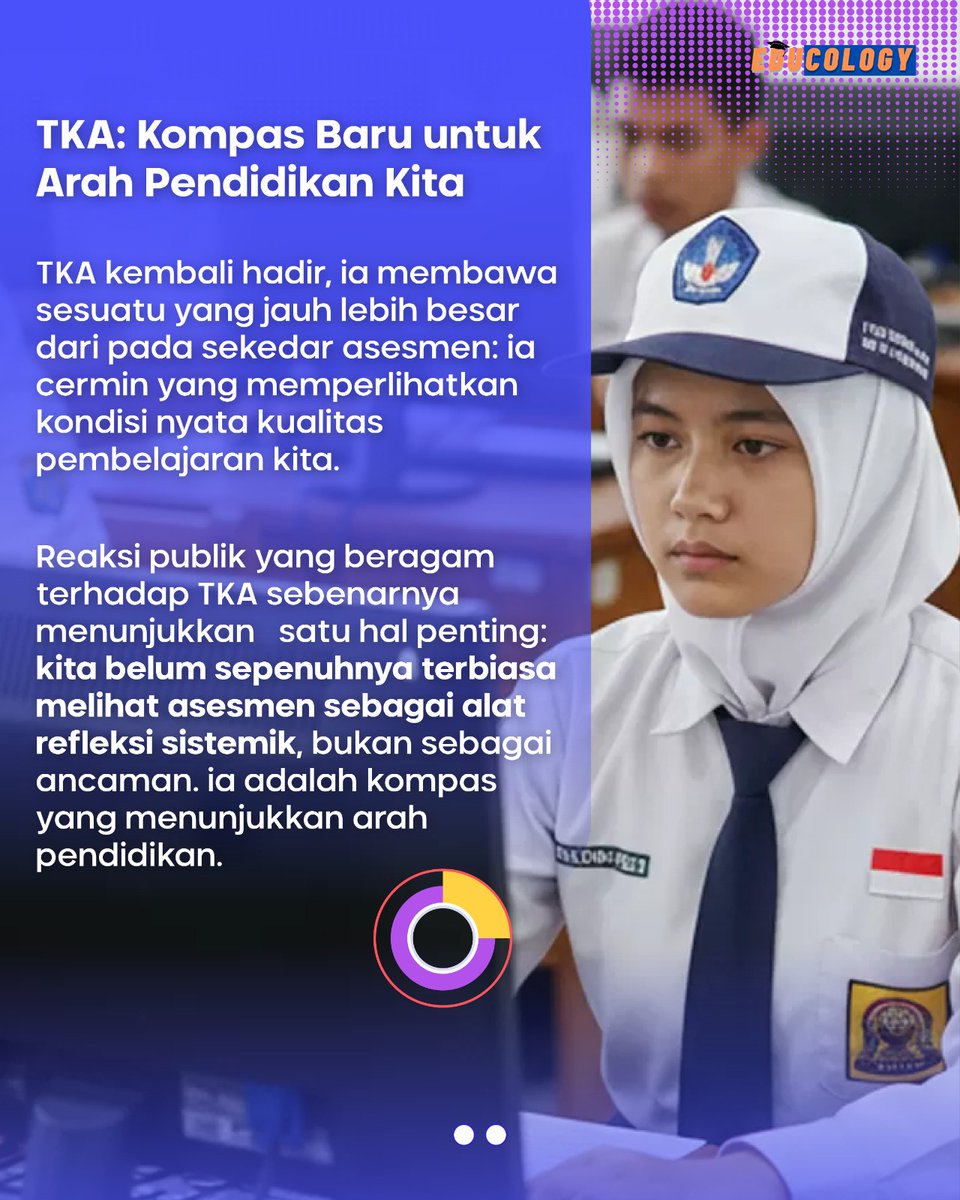 educology_id's tweet image. Sahabat Edu, Tes Kemampuan Akademik (TKA) tidak sekadar mengukur kemampuan siswa. Ia mengguncang zona nyaman pendidikan kita. 

#TesKemampuanAkademik #TKA #TKA2026 #AyoIkutTKA