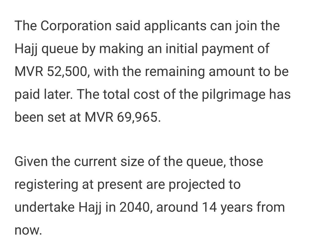Why isn’t anyone talking about this scam? Why charge 75% upfront just to wait 14 years for a quota??!!! <a href="/Mohamedshaheem1/">Mohamed Shaheem Ali Saeed</a> men ge scam eh mee! Ladheh nethigen adhi noos thakuga jahain market kurey