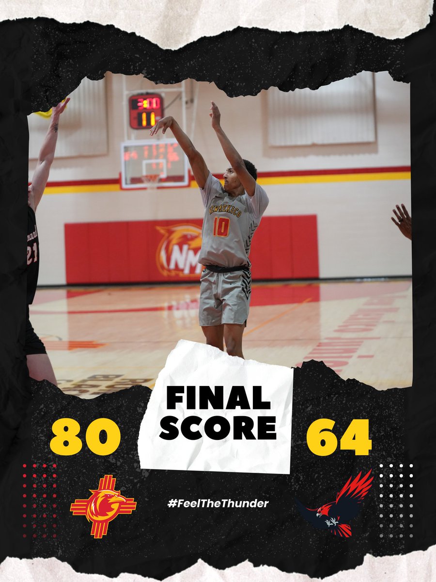 NMJC Men's Basketball tweet media