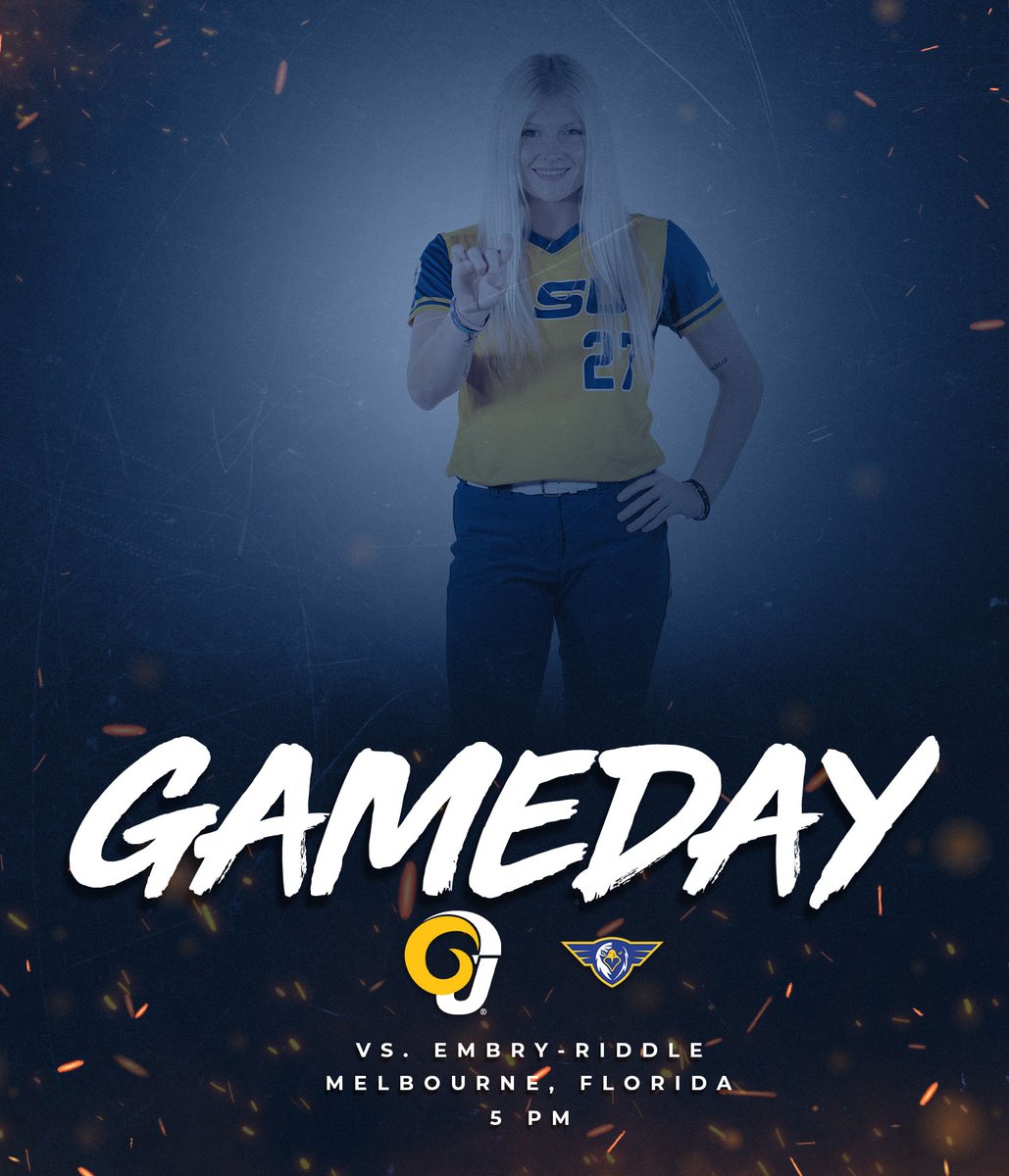 angeloathletics's tweet photo. Happy Florida Friday 🌞 #RamEm 

🆚Embry-Riddle
📍: Melbourne, Fla.
🏟️: Nancy Bottge Field
🕔: 5 p.m.
📊: https://t.co/oqh9QajYWI
📺: https://t.co/WFdiXyLecz https://t.co/kA0PSc8p10