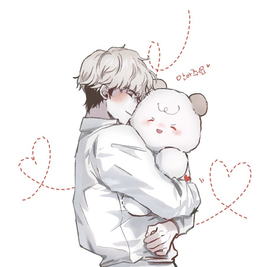 안아줘요.... 넘 귀여버서 격렬한 고민중....🥹