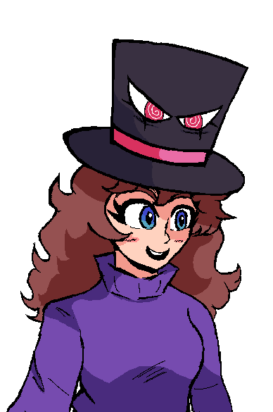 Fui tentar refazer esse desenho para usar como avatar de live e simplesmente fiz a melhor Laura que já desenhei 🙃