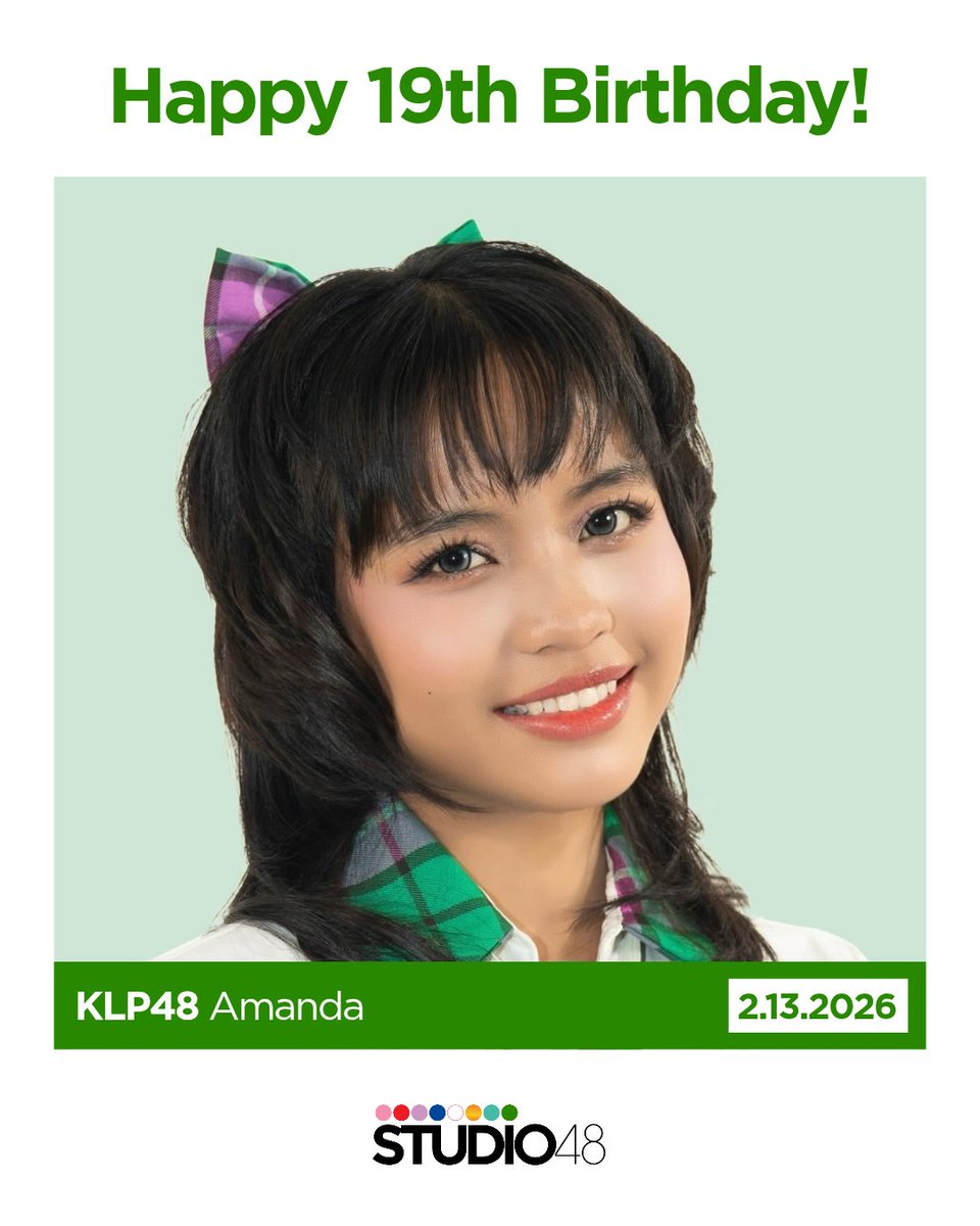 Happy birthday, #KLP48Amanda! 🎂🎉
#KLP48