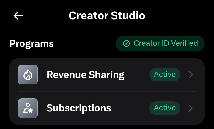 जो भी साथी X पर ग्रो करना चाहता है उनको एक साथ में दूसरा अकाउंट रखना चाहिए क्योंकि एक अकाउंट कभी भी  सस्पेंडेड हो सकता है या कभी भी pause ⏯️ हो सकता हैं.... 

आपका creator Studio Active है या pause ⏯️ हो रखा है...