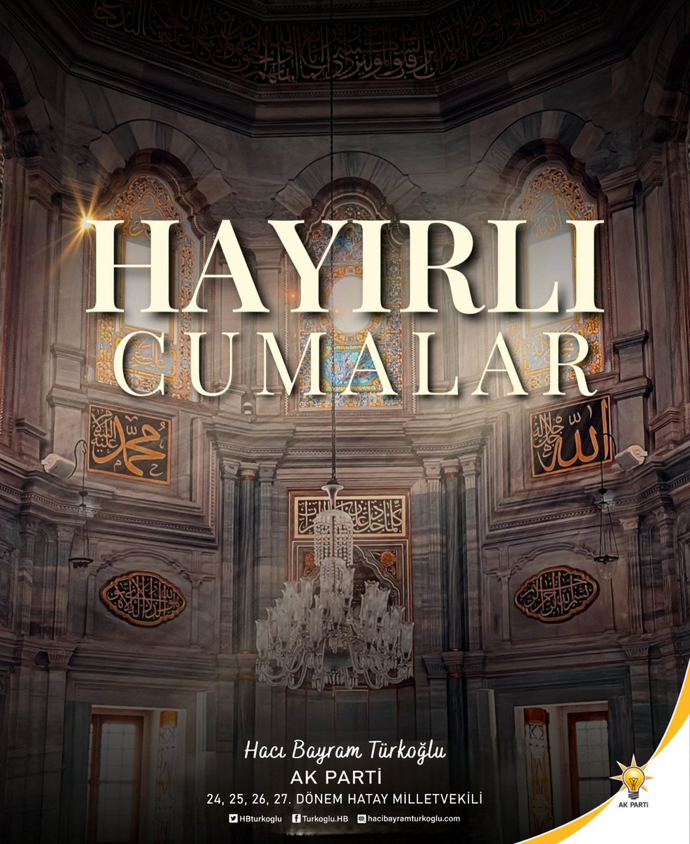 HBTurkoglu's tweet image. 🕋🕌#HayırlıCumalar🕌🕋
﷽ 𝕷𝖆 𝖎𝖑𝖆𝖍𝖊 𝖎𝖑𝖑𝖆𝖑𝖑𝖆𝖍﷽
بِسْــــــــــمِ ﷲِالرَّحْمٰنِ الرَّحِيم

✨️❝Kalbi Uyanık Olmayan, Ölü Gibidir. Ve Ölüler, Hakikatin Sesini Duyamazlar. Uyanmayı Ölüm Anına Bırakmayın.❞

🌙Mübarek Cuma Hayırlara Vesile, Şerlere Set Ola.. Baki…