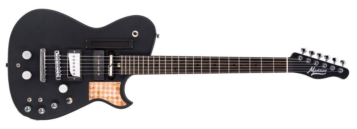 apollonmusic's tweet photo. MansonGuirarWorks Black Ed 007
完全再現モデルは限定9本ですでに完売（！）

そのほかライトエイジドとノンエイジドをラインアップ
お取り寄せ可能なのでお問い合わせはお気軽にどうぞ！
#MansonGuitarWorks https://t.co/9a3OdSNRdi