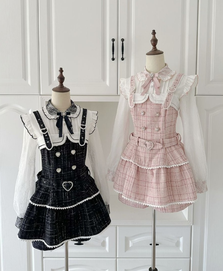 アイテムの詳細はこちらです❣ 地雷系・量産型チェック柄JSK