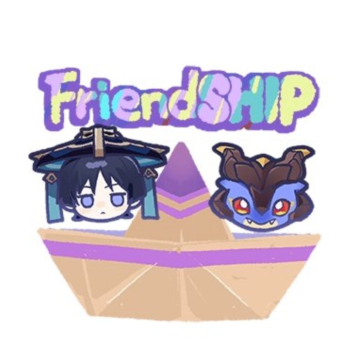 、i love how these two always have matching stickers 😭 
#scara #durin