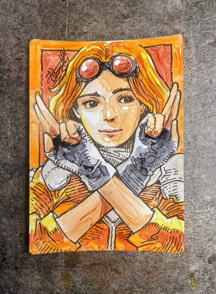 霊気走破 の #チャンドラ アーティストプルーフですが、クリアポケット