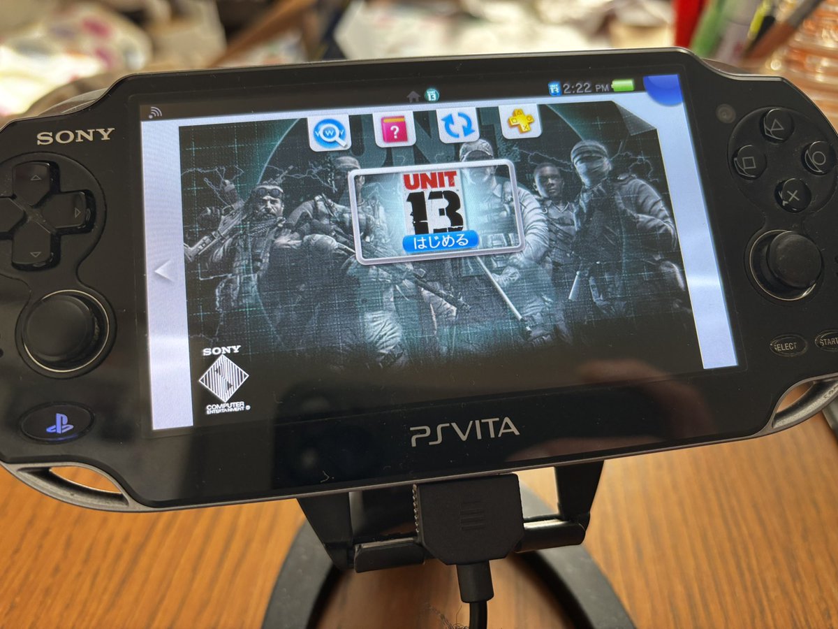 goma_garlic's tweet photo. ドラマの影響で
ゲームやる
#SEALTeam
#UNIT13
#psvita https://t.co/sww2clS1eJ