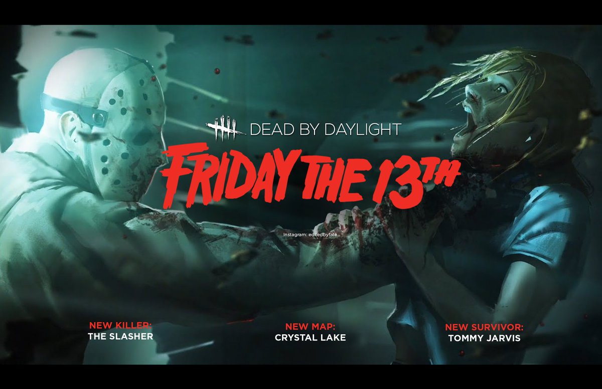 GraveDBD's tweet photo. We’ve got three Friday the 13ths this year, including today.

That means BHVR has three perfect chances to announce and welcome Jason Voorhees to Dead by Daylight. https://t.co/WvsgyD8pAj