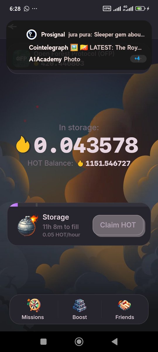 Day 1 of posting my $HOT balance till anytime I finally give up 😂😅😭

Gm <a href="/hotdao_/">HOT Protocol 🔥</a> 
Gm $HOT family 
Give me a follow, and I'll follow up ASAP.

Wishing you all a jolly good day