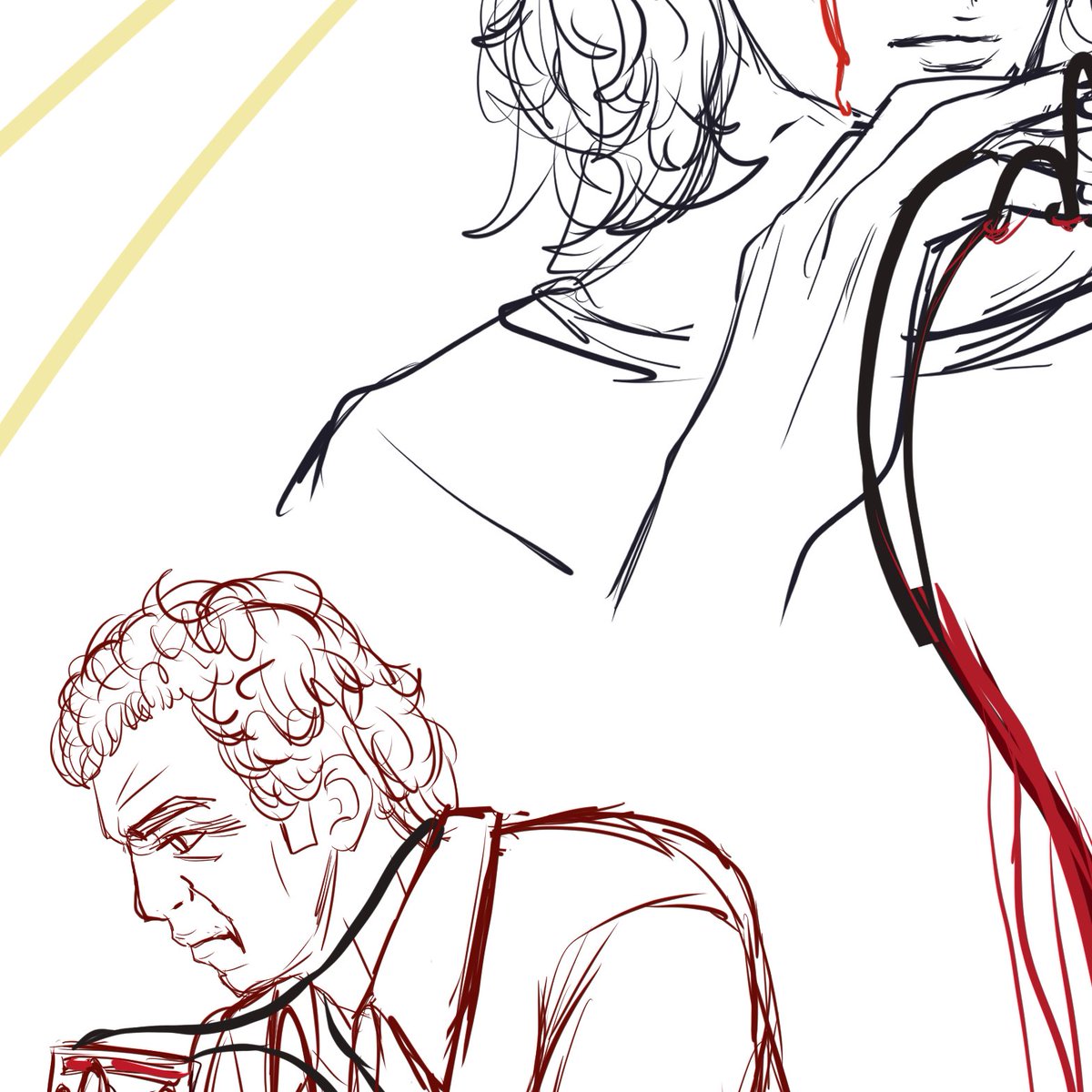 GalateaNegro's tweet photo. I'm so proud to be part of @DMComicProject ~ a little hint for my first WIP as a alter-cover artist!

#iwtv #devilsminion https://t.co/rrlNDIRbIH