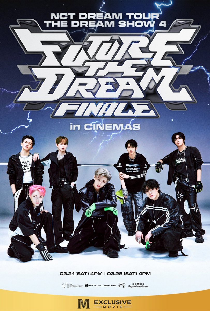 ดูคอนเอนคอร์ดรีมในโรงหนังแบบสดๆพร้อมคอนจริงเลยใช่มั้ยอันนี้ ไมใช่บันทึกเทป

ของไทยมี 2 วัน 21 มีนา, 28 มีนา

ขอฮาวทูกดบัตรให้ทันค่ะ ขอไปด้วยคนสิ 😿😿😿😿😿😿