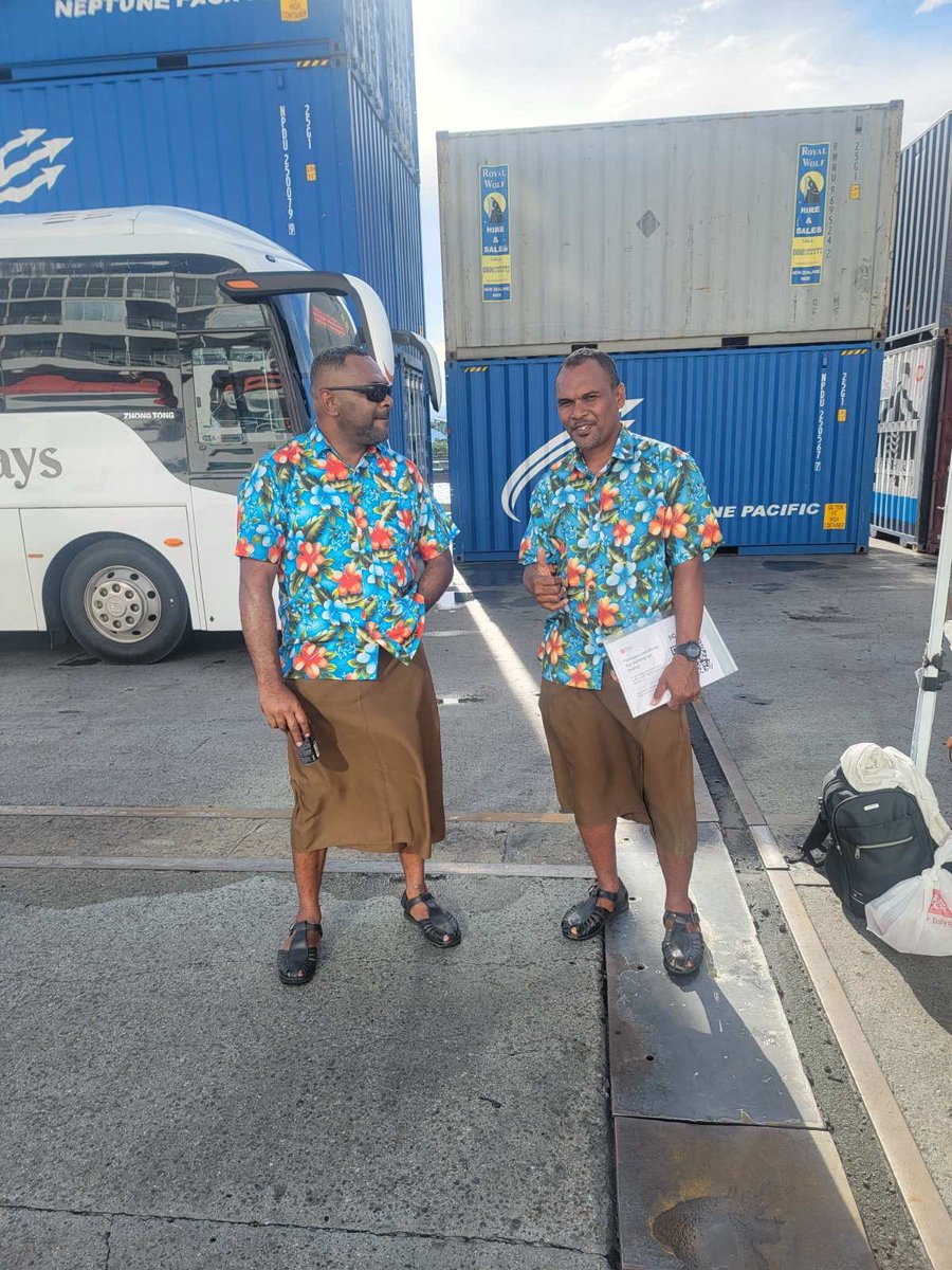 rosiecruises's tweet photo. Our team is on the ground at Lautoka Port today, putting the final touches together before welcoming our guests from @regentcruises 

Vinaka vakalevu to our operations crew working behind the scenes.

#FijiShoreExcursions #LautokaPort #CruiseLife #ShoreExcursion https://t.co/Op44NscPQs
