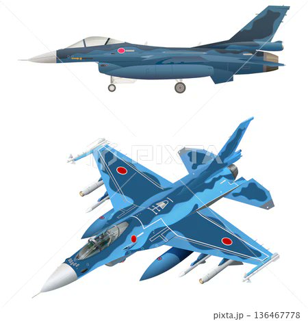 航空自衛隊のF2戦闘機のイラストです。
どうぞよろしくお願いします。
ダウンロード→pixta.jp/illustration/1…