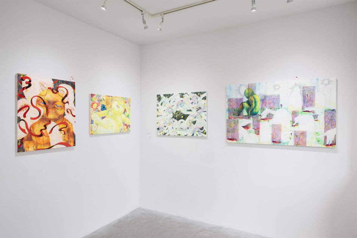 alt_medium's tweet image. ＼ 展覧会アーカイブ ／

2026年2月6日（金）～2月11日（水）に開催した半坂優衣 個展「EUPHORIA」の展覧会アーカイブ写真を掲載中です。

下記URLでさらにご覧いただけます。

altmedium.jp/post/2026hanza…
@tyattkaman_y