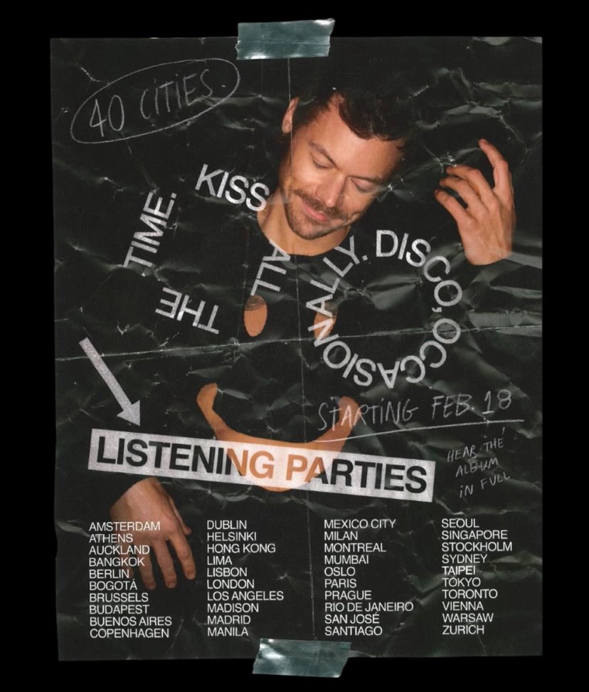 harrystyles_th's tweet photo. ร่วมลงทะเบียนลุ้นเป็นหนึ่งในผู้โชคดีได้เข้าร่วม Listening Party อัลบั้ม KATTO 🥰💥

🔗 https://t.co/jRiLPNFDp0 https://t.co/pewxtAMctb