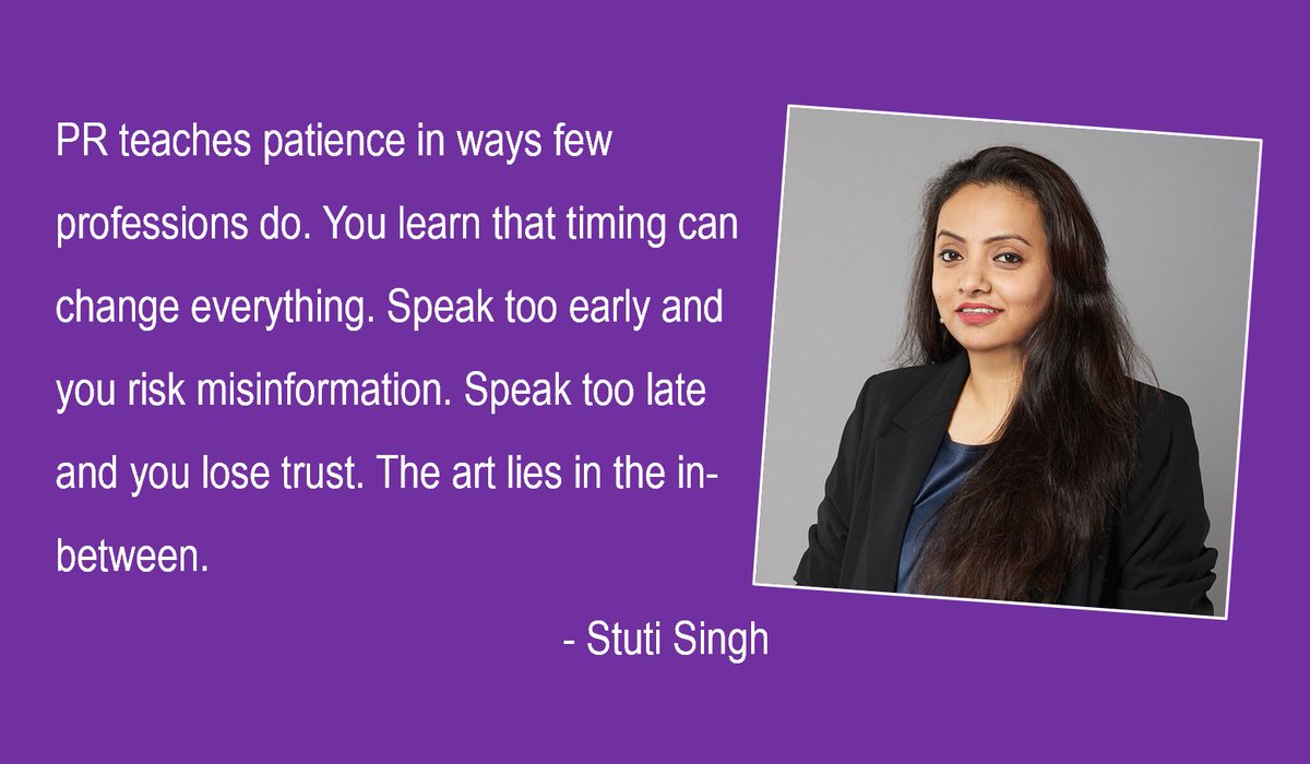 This Valentine’s Day, the longest relationship I am celebrating isn’t romantic - bit.ly/RTViews1335

PR teaches patience in ways few professions do. You learn that timing can change everything, says Stuti Singh in #RTViews today.