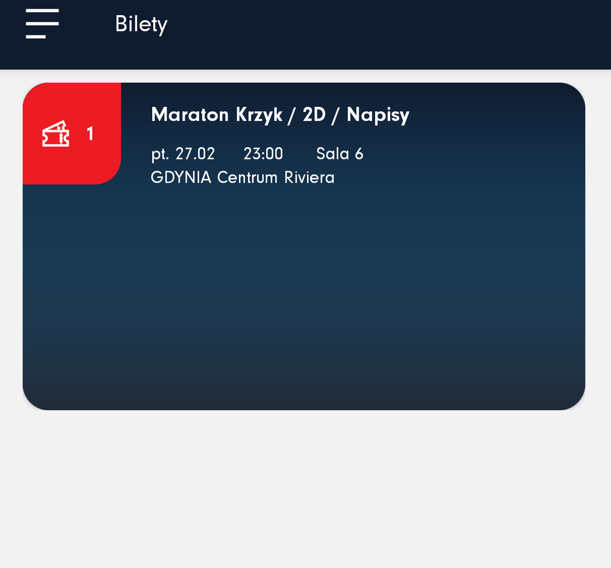 Harrolfo's tweet photo. Bilety na NMF #Krzyk już kupione 👀

#Krzyk7 #Scream #ScreamVII #Scream7 #KrzykVII #Ghostface https://t.co/3P5C1NtH8R