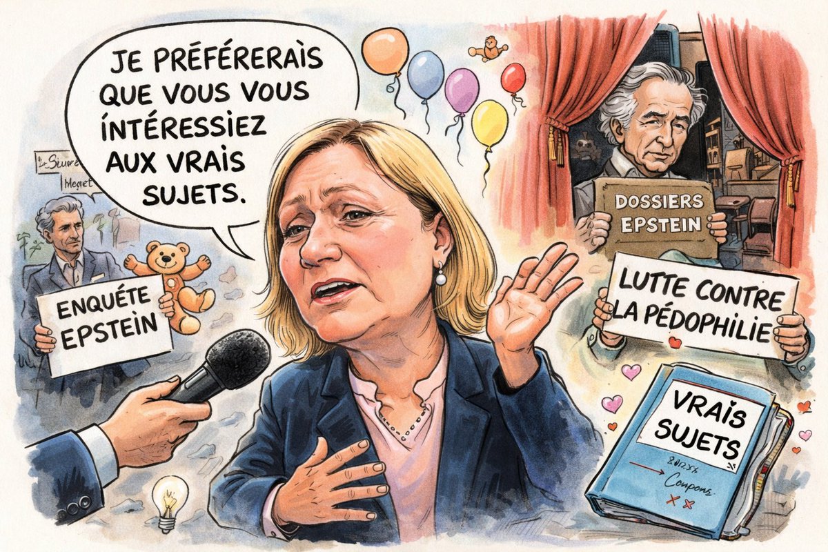 Billet d’humeur par Pierre Nerval 
Les “vrais sujets” selon Madame la Présidente Yaël Braun-Pivet 

Il y a des moments où le mépris s’entend mieux que les mots.
Un journaliste pose une question. Une question grave. Une question lourde. Une question qui touche à la pédophilie, à