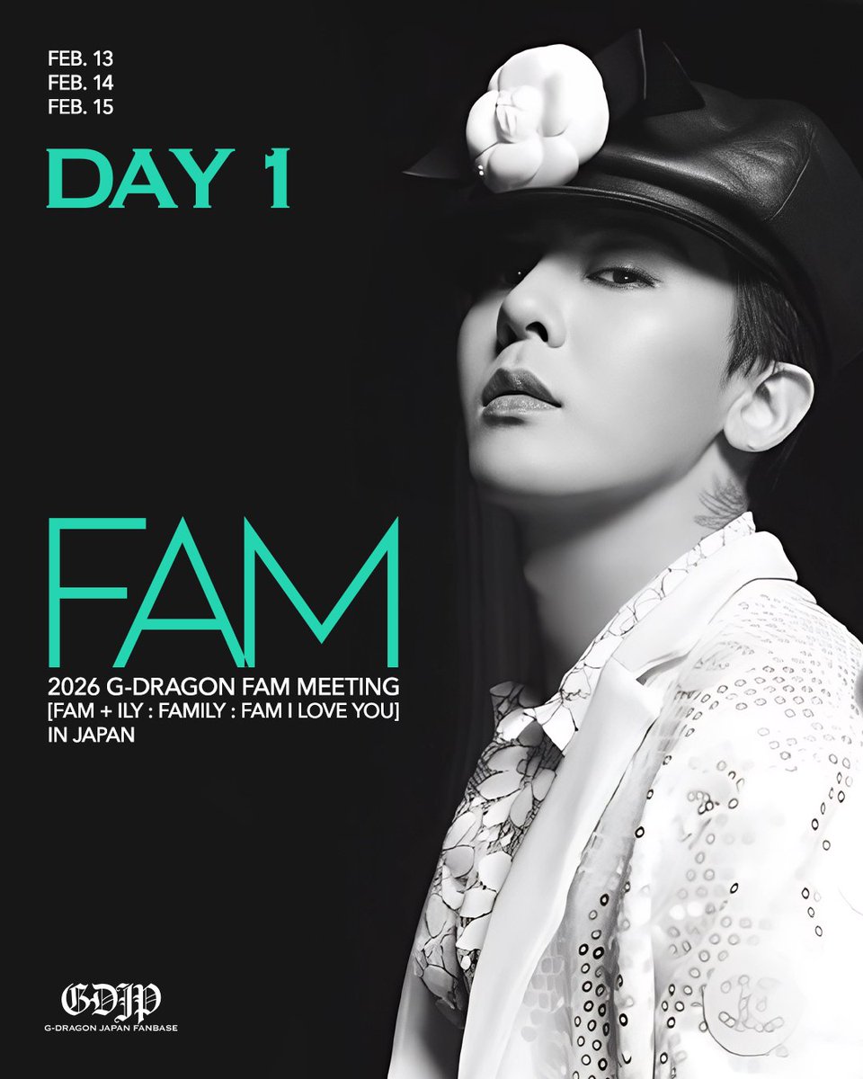 DAY 1】 2026 G-DRAGON 'FAM' MEETING [FAM+ILY : FAMILY: FAM I LOVE