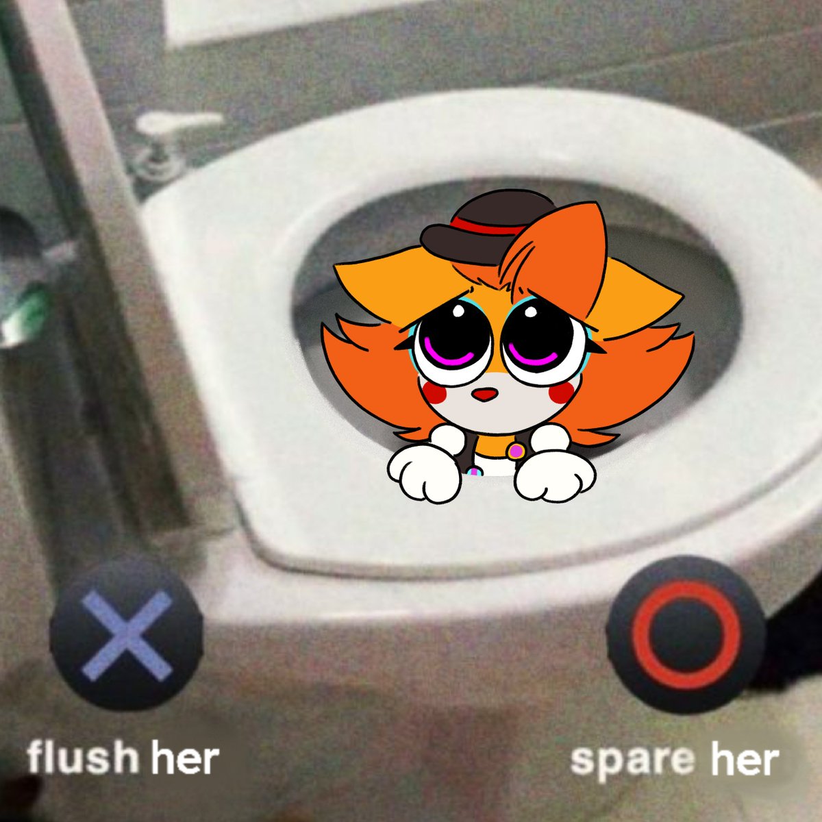 El Wiwi 

AAAAAAAAAAAAAAAAAAAAA SHE'S SO CUTE I WANT TO FLUSH HER AND WATCH HER SPIN!

Thanks again to <a href="/BeimixCat/">🥀 | 𝐁𝐊</a> for the surprise!